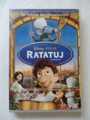 Film na DVD Ratatuj Disney Pixar Polski Dubbing