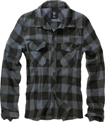 Koszula Brandit Checkshirt black/grey XXL