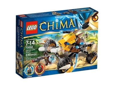 LEGO Chima 70002 Lwi atak Lennoxa