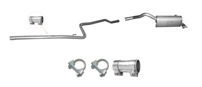 Opel combo 1.6 td od 2012r lwb труба гаситель конечный фото №1