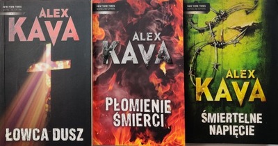 Alex Kava x3 książki