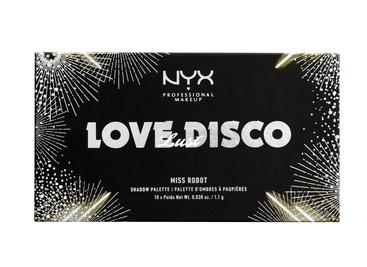 NYX, Paleta Cieni Love Lust Disco Miss Robot 1szt