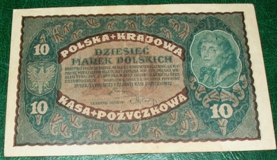 10 marek polskich 1919 - seria DH
