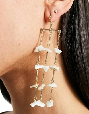 BM0411 TOPSHOP__NB9 WISZĄCE KOLCZYKI ZDOBIENIE