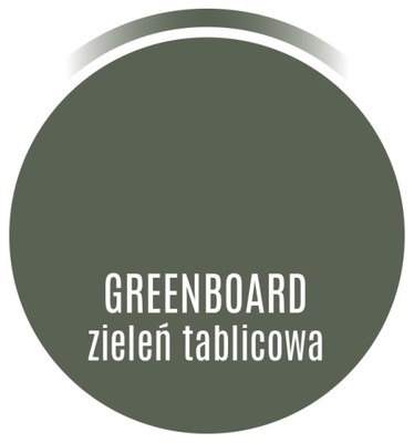 Farba tablicowa zielona MAX op. 0,5L na 5 m²