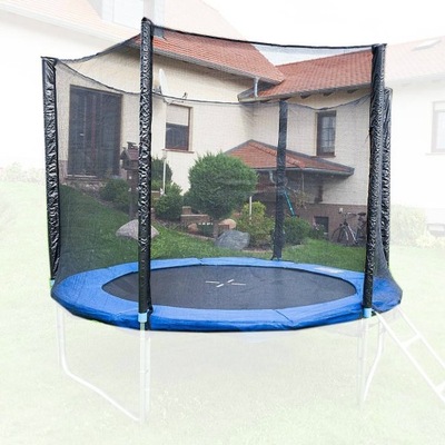 Ochronna siatka do trampoliny na 8słupków do trampolin o średnicy 244-250cm