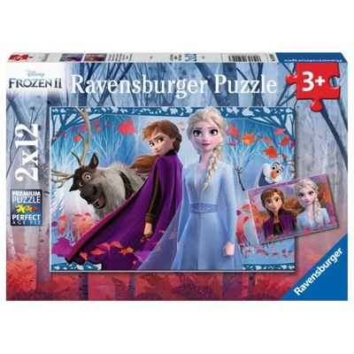 Puzzle Frozen 2 Kraina Lodu 2 x12 RAP050093