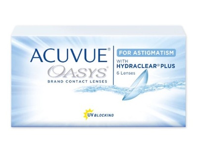 SOCZEWKI TORYCZNE Acuvue Oasys For Astigmatism 6szt