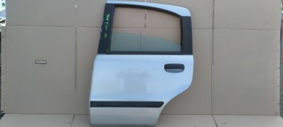 Fiat panda 2 03-12 дверь левое  задняя фото №1