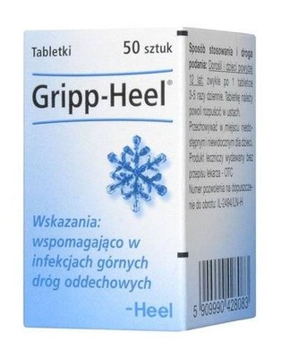 HEEL Gripp-Heel infekcje dróg oddechowych 50 tabl