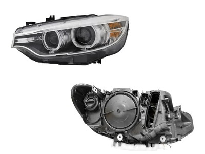 BMW 3 GT F34 2012 REFLEKTORIUS KAIRĖ 63117377843 OEM 