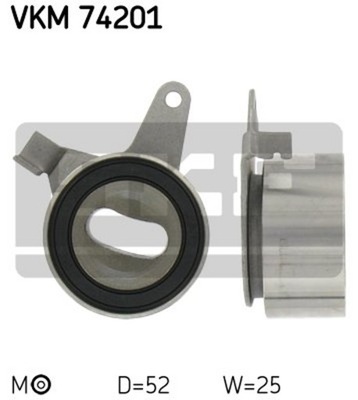 SKF VKM 74201 КОЛЕСО НАТЯЖИТЕЛЯ РЕМНЯ MAZDA 323 1.8 91-94 фото