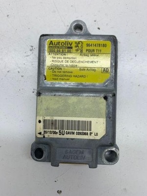 9641478180 MODULE AIRBAG PEUGEOT 206 SW 2E/K 1.4 FLEX 59KW - milautoparts-fr.ukrlive.com