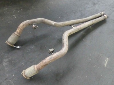 Трубы выпускные audi a8 d4 4h 4.2 tdi фото №1