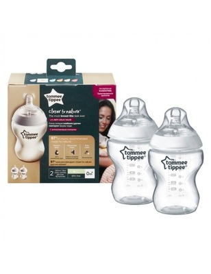 Tommee Tippee Butelka Closer to Nature 2x260 ml
