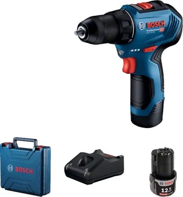 BOSCH WIERTARKO-WKRĘTARKA AKU GSR 12V-30 2*2.0AH