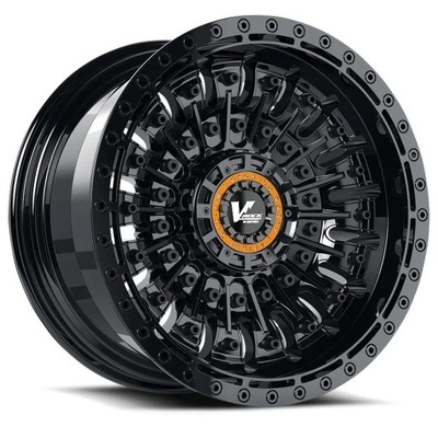 RATLANKIO 20 8X170 V-ROCK URAL SATIN BLACK PAŽYMĖTI PREKĖS ŽENKLU FORD F250 F350 F-250 F-350 