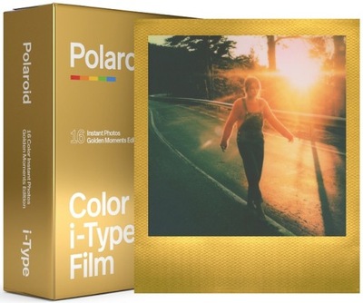 Wkład Polaroid Color i-Type złote ramki 16 zdjęć