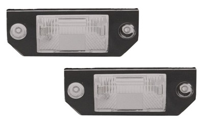 Освещение номерного знака ford focus mk2 ii 2 2004-2008 фото №1