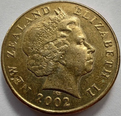2102 - Nowa Zelandia 1 dolar, 2002