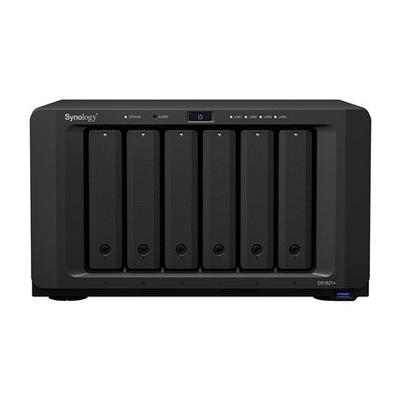 Synology Tower NAS DS1621+ do 6 HDD/SSD Hot-Swap,
