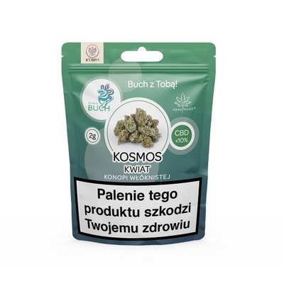 Konopny Buch Kosmos Susz konopny CBD Marihuana Haze Weed Zioło 100% NATURAL