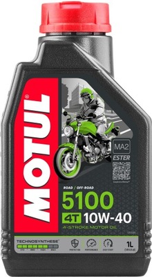 ACEITE PARA MOTOCICLETA MOTUL 5100 10W40 1L 4T  