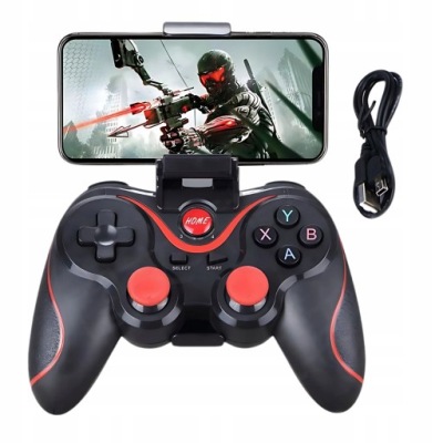 BEZPRZEWODOWY GAMEPAD PAD DO TELEFONU ANDROID iOS KONTROLER GIER BLUETOOTH