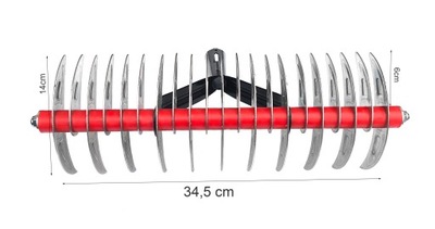 AERATOR AREATOR WERTYKULATOR ziemi trawy NA TRZONEK