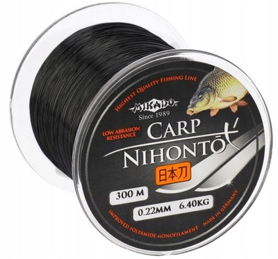 Żyłka Karpiowa MIKADO Nihonto Carp 0.22mm 6.40kg 300m