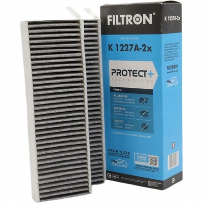 FILTER CABIN CARBON FILTRON K1227A-2X CITROEN / PEUGEOT / DS  