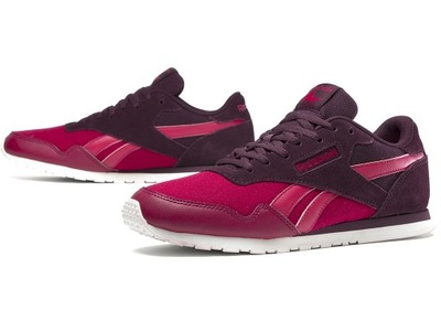 Buty sportowe damskie REEBOK Royal bordowe r. 38