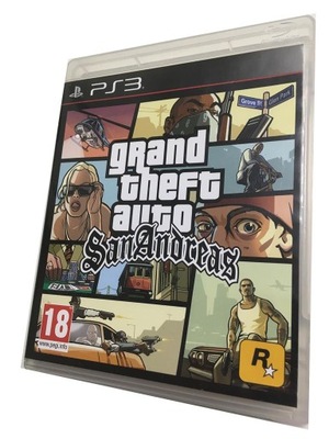GTA Grand Theft Auto San Andreas + Mapa PS3