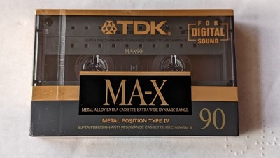 TDK MA-X 90 1989r. Japan 1szt