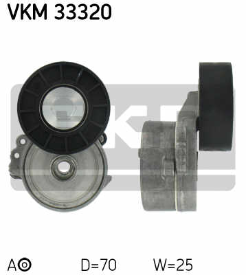 RITINĖLIS ĮTEMPIMO PK SKF VKM 33320 VKM33320 