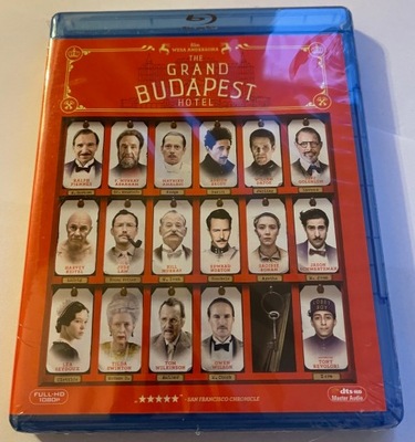 BLURAY Grand Budapest Hotel FOLIA polskie wyd RAR