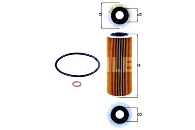 KNECHT FILTER OILS ALFA ROMEO 159 BRERA SPIDER BMW 1 E87 3 E46 3 E90  