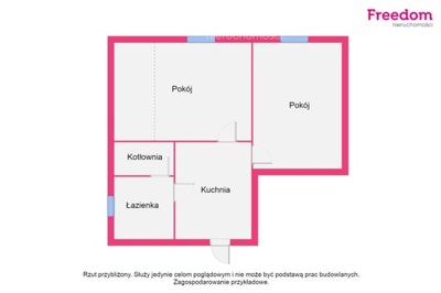 Mieszkanie, Cisy, Malbork (gm.), 48 m²