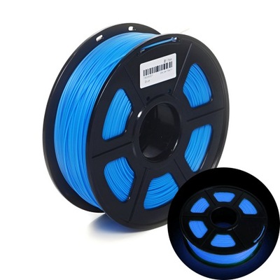 Filament SUNLU PLA Glow In The Dark Blue 1,75 mm 1 kg