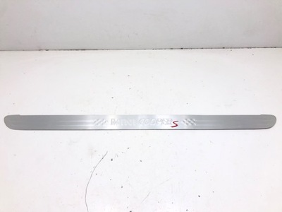 Молдинг накладка поріг перед ліва mini f56 cooper s 178km 20-22 фото №1