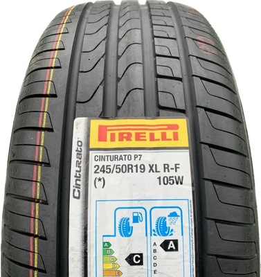 2 PIEZAS PIRELLI CINTURATO P7 245/50/19 245/50R19 245/50 R19 RUN FLAT BMW X4  