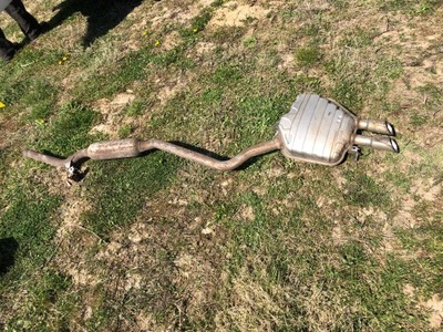 Audi a4 b8 вихлоп гасник фото №1