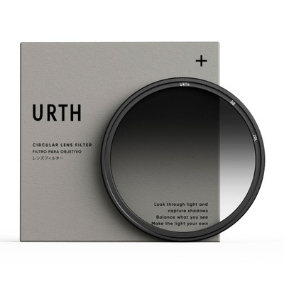 Urth 58mm Gradientowy szary filtr ND8 GND (Plus+)