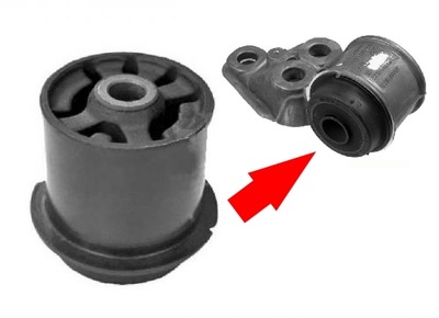 BLOQUE SILENCIOSO DE VIGA PARTE TRASERA AUDI A6 C5 VW PASSAT B5 96- PIEZA INSERTADA  