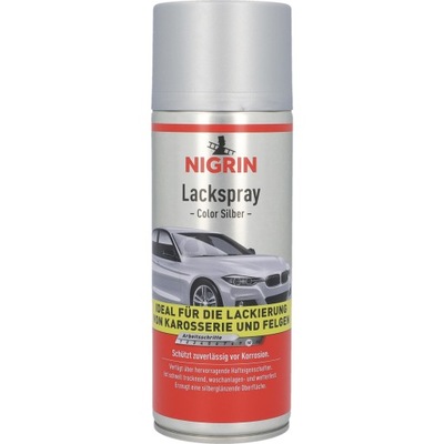 COLOR SPRAY PLATEADO 400ML NIGRIN  