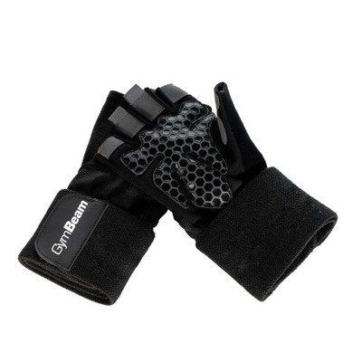 Damskie rękawiczki treningowe czarne - GymBeam XS