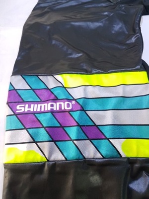 SHIMANO spodnie rower ocieplane zimowe vintage '90
