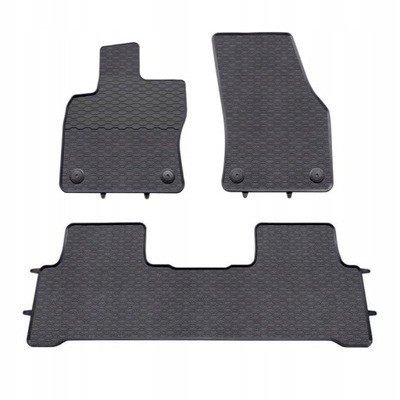 ALFOMBRILLAS GOMA VW TOURAN 3 DE 2015 R. + RETENCIONES  