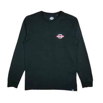 DICKIES Longsleeve Męski Czarny Logowany r. M