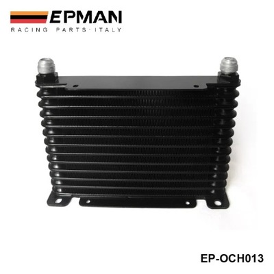 NUEVO DESIGN AN10 13 ROW 32MM ALLOY RACE DRAG DRIFT BLACK OIL COOLER T~11829  